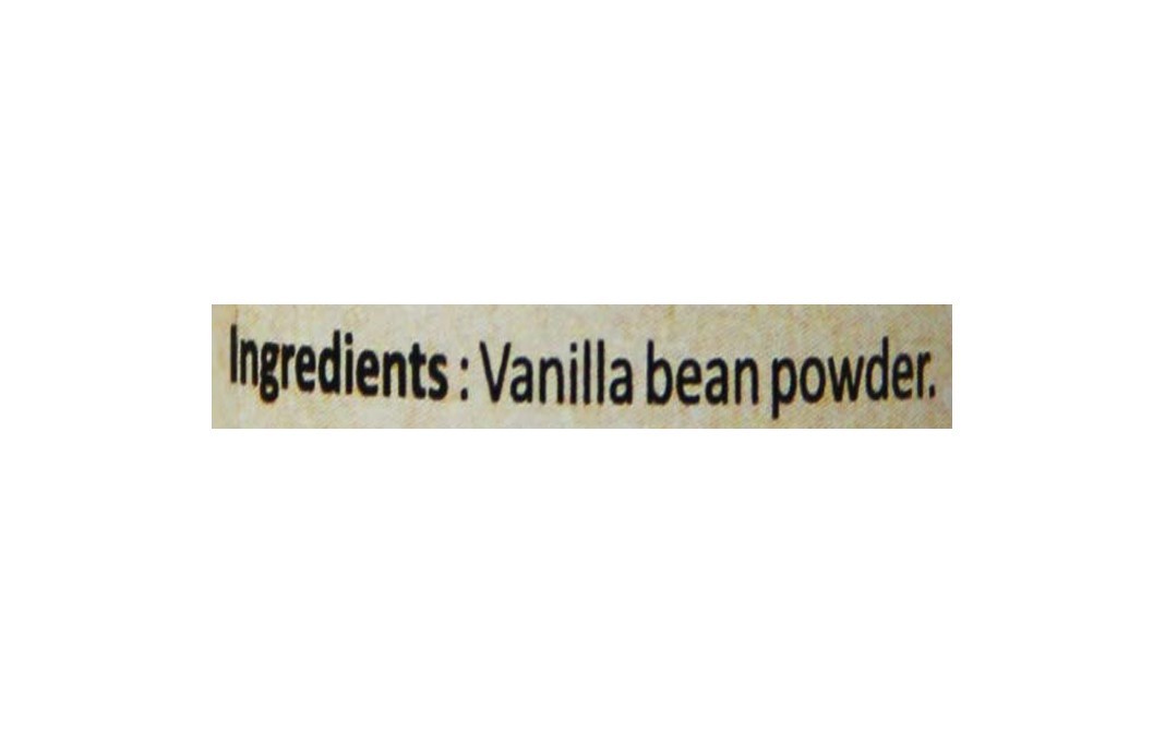 Puramio Vanilla Bean Powder    Plastic Jar  10 grams